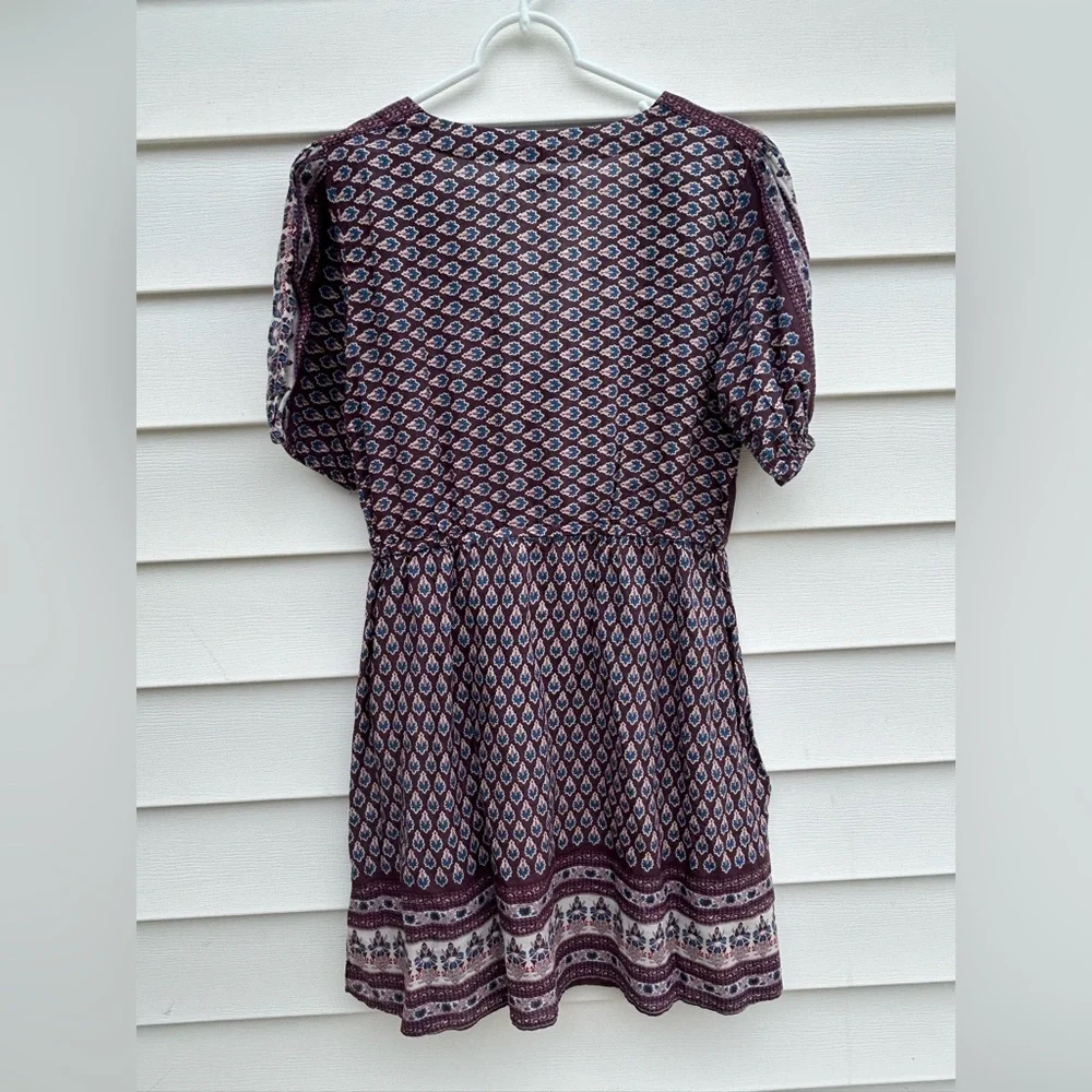 Urban Outfitters Red Puff Sleeve Mini Sundress - Picture 3 of 5